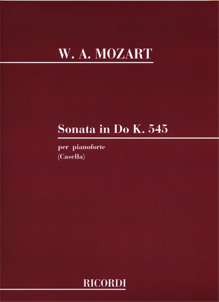 Sonata Kv 545 In Do